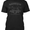 Barbeque Slow And Low Pig Out Funny Shirt