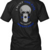 I Hunt The Evil Thin Blue Line Canada Hunting Shirt