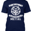 My Cat Listen To Metal Cat Shirt For Cat Lover