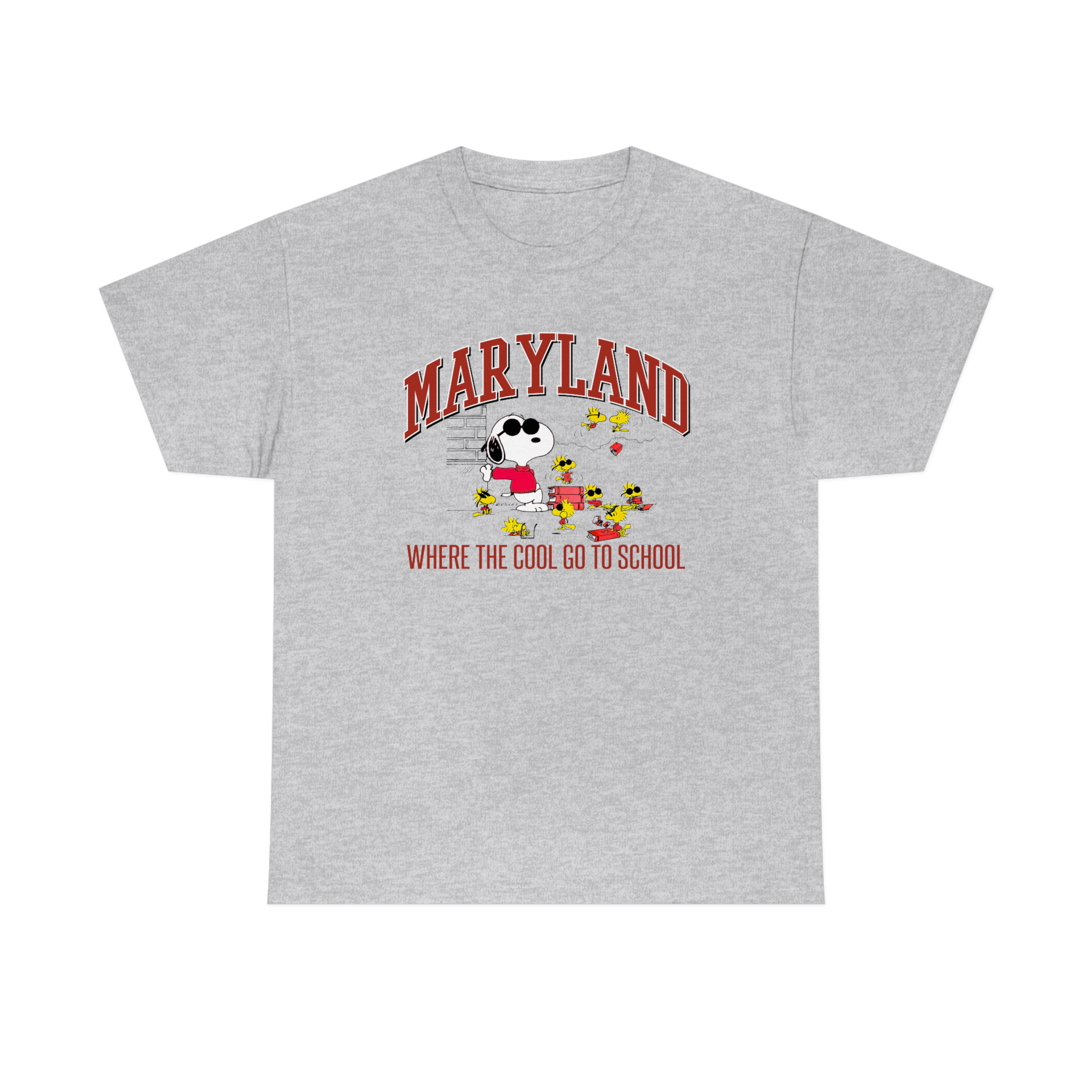 Vintage NCAA Maryland Terrapins Snoopy T-Shirt, Maryland Terrapins Shirt, University of Maryland Shirt, Unisex Shirt