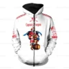 Captain Morgan All Over Print Hoodie, Zip-Up Hoodie