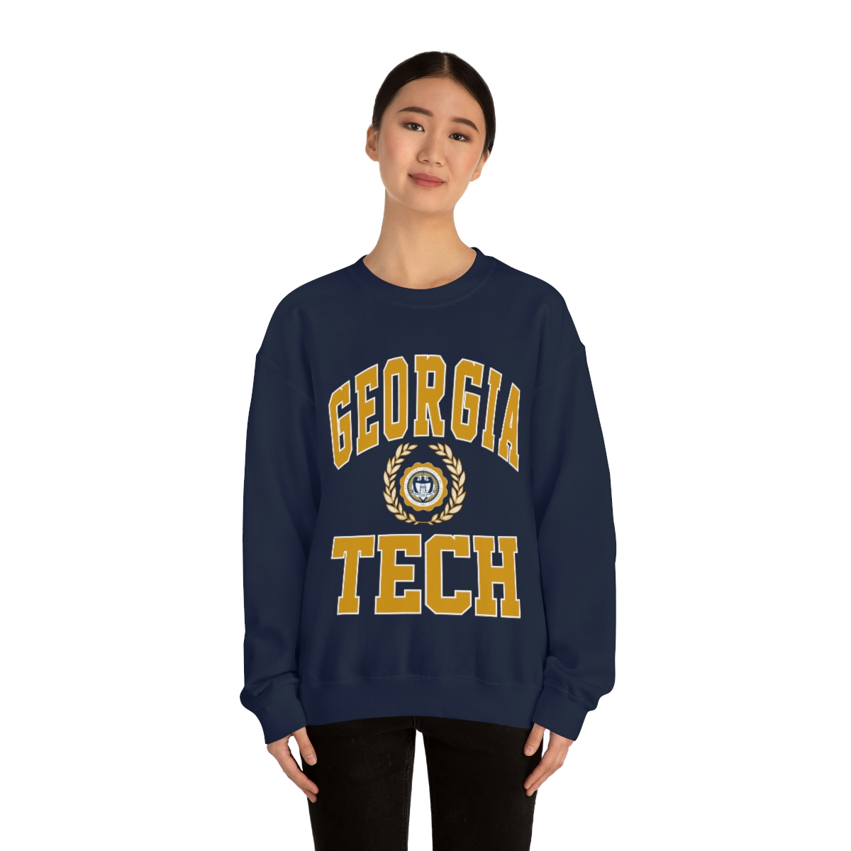 Vintage Style 90’s University Georgia Tech Sweatshirt T-shirt Ideal Gift for NFL Fans - Image 4