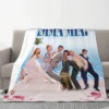 Custom Name Mamma Mia Blanket Baby Girl Boy Blankets,Memorial Blanket, Home Decor,Christmas Gift