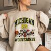 Vintage Michigan Wolverines Looney Tunes Shirt, NCAA Michigan Wolverines Sweatshirt, University of Michigan Shirt, Michigan State shirt