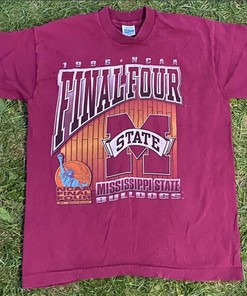 1996 Vintage Mississippi State University Bulldogs NCAA Final Four T-shirt, Vintage 90s Sweatshirt, Shirt, Hoodie