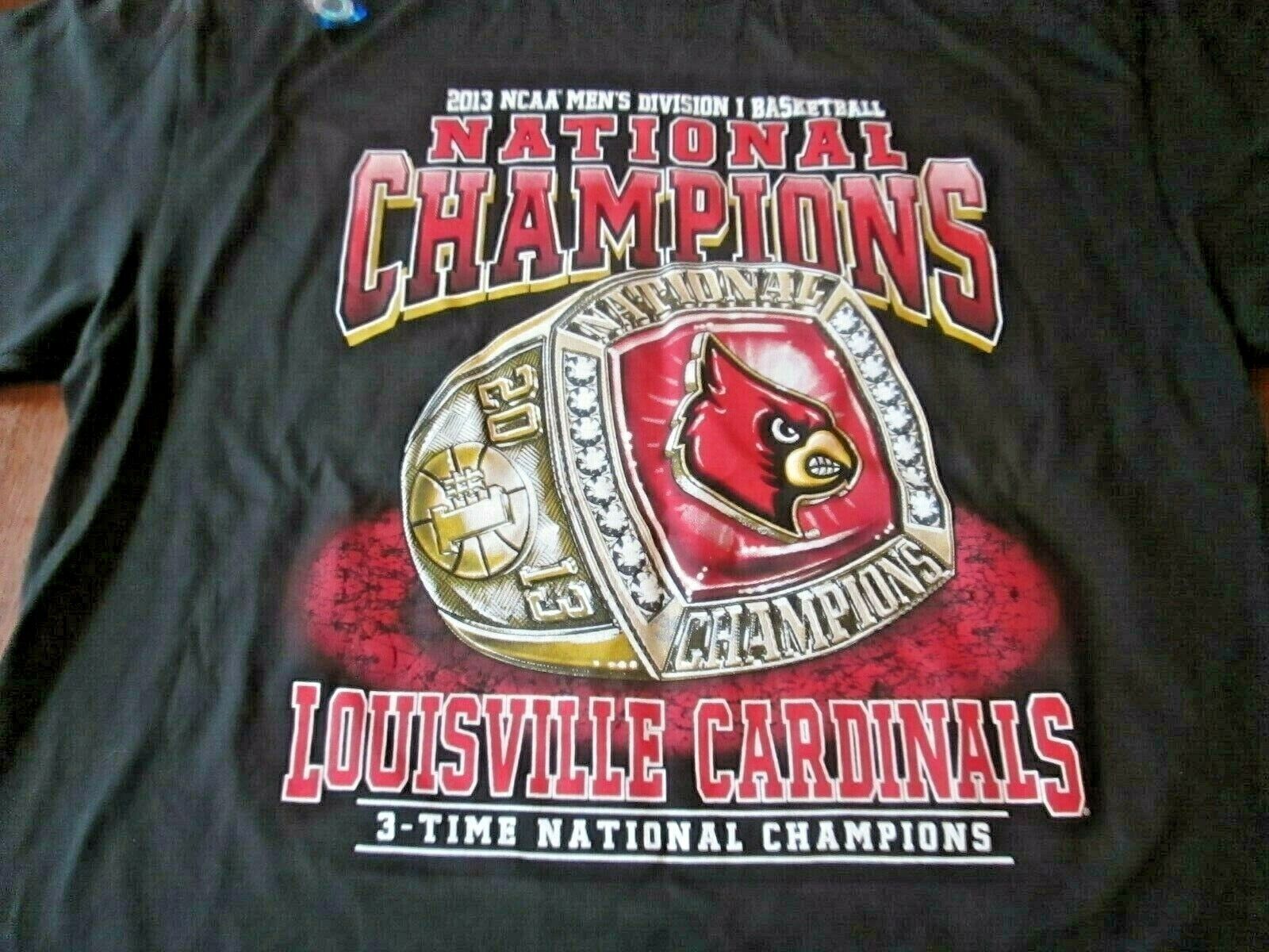 2013 Ncaa National Champions Ring Louisville Cardinalsshirts, Uofl Sweatshirt, Louisville Sweatshirt