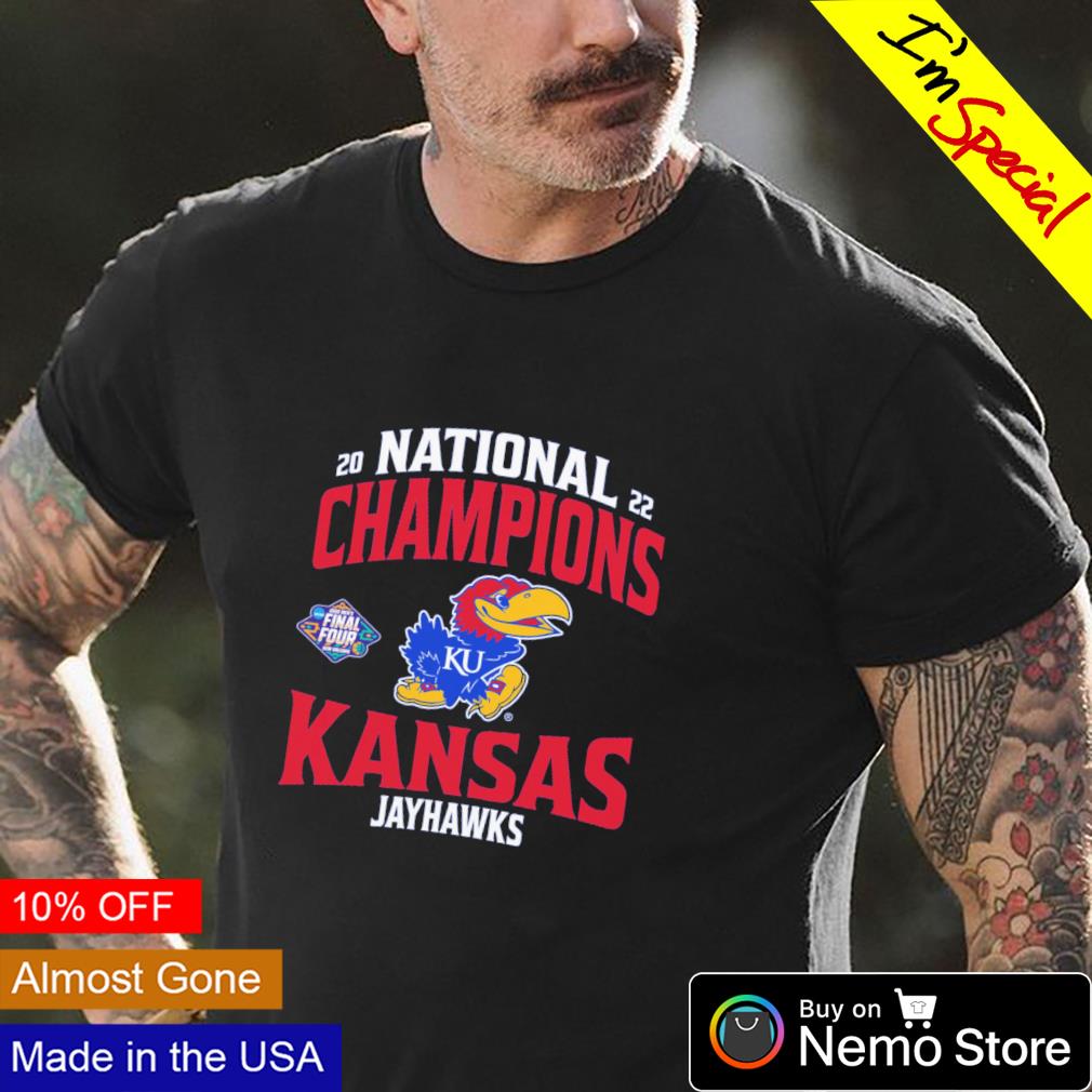 2022 National Champions Kansas Jayhawks Shirt, Kansas Basketball Shirts Gifts - Image 4