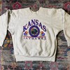 80S Tsi Reverse Weave Kansas University Ku Jayhawks Crewneck Sweatshirt