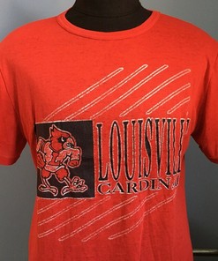 80S Vintage Louisville Cardinals University Ncaa Collegeshirts, Uofl Sweatshirt,  Louisville Sweatshirt