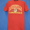 90S Louisville Cardinals University Ncaa College Mascotshirts,  Louisville Sweatshirt