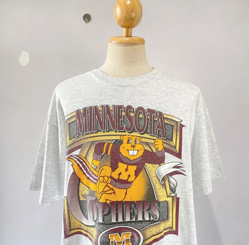 90S University Of Minnesota Gophers Golden Final Four Sweatshirt, Football Shirt, Vintage 90S Shirt, T-Shirt, Hoodie - Image 2