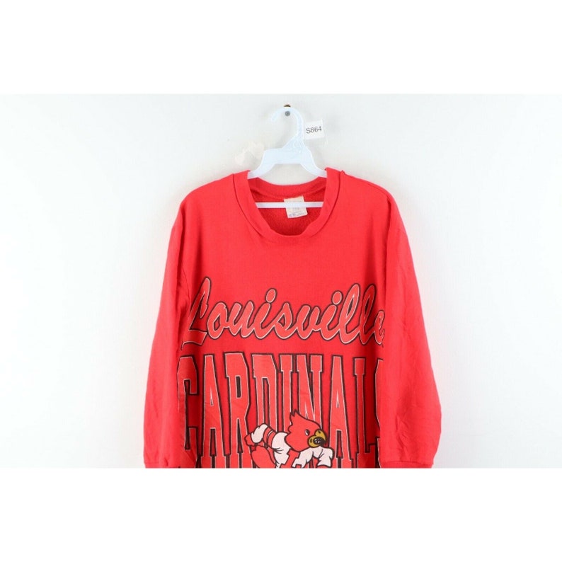 90S Womens One Size University Of Louisville Spell Out Sweatshirt Dress Usa, Womens University Of Louisville Dress - Image 2