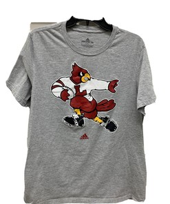 Adidas Louisville Cardinals Football University Football Hoodie Sweatshirt