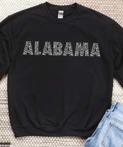 Alabama Crewneck Sweatshirt Hoodie Shirt Gifts For Alabama Fans, University Of Alabama Shirts