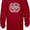 Alabama Crimson Tide National Champs Long Sleeve Shirt 2020-2021 Official Logo