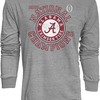 Alabama Crimson Tide National Champs Triblend Long Sleeve Shirt 2020-2021 Vintage Icon