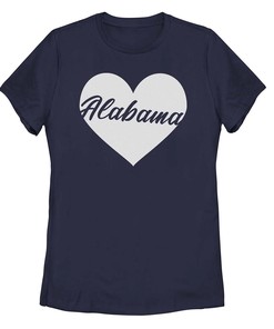 Alabama Heart Graphic Tee Hoodie Sweatshirt Gifts For Alabama Fans