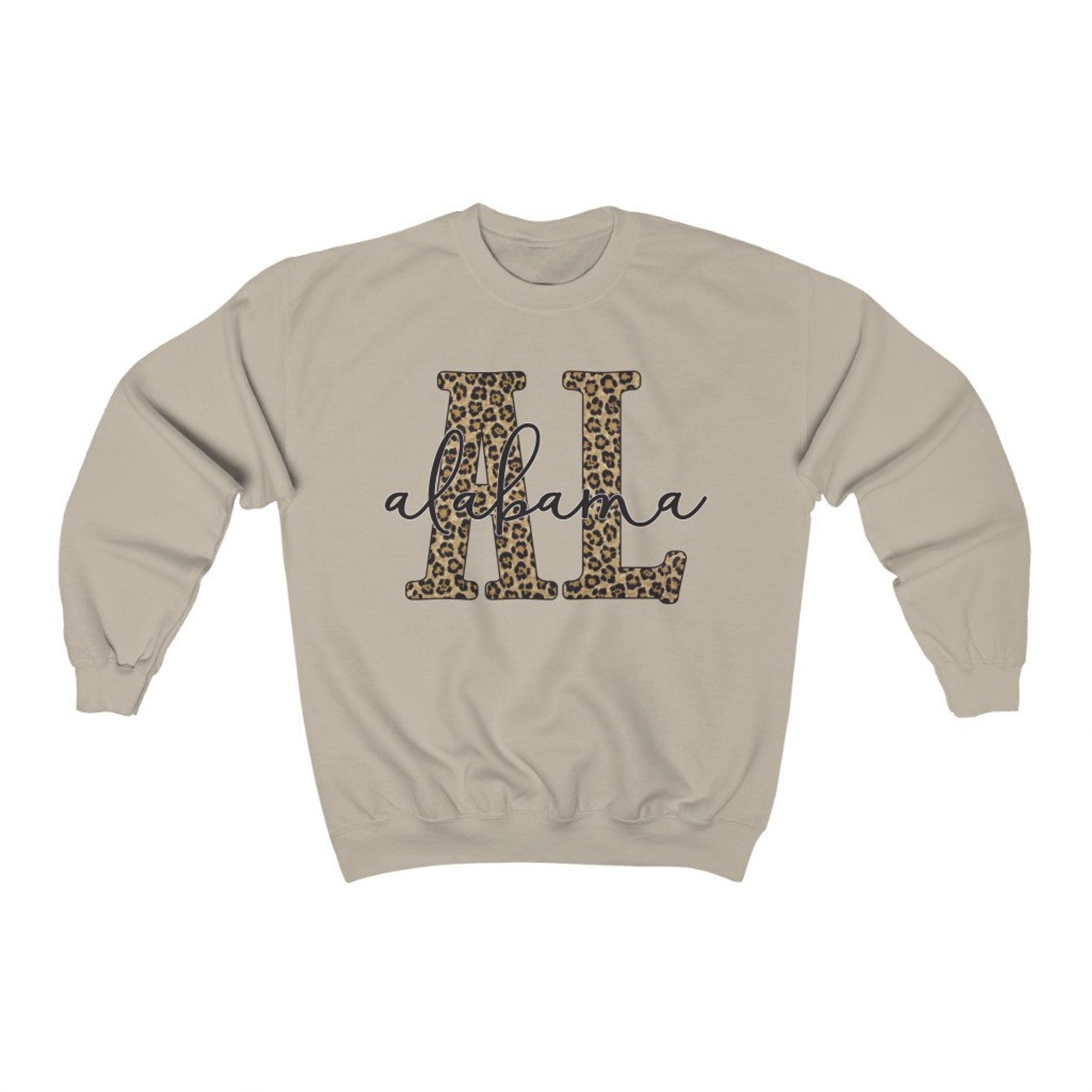 Alabama State Leopard Sweatshirt Hoodie Shirt Gifts For Alabama Fans