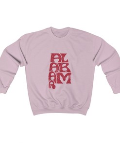 Alabama State Sweatshirt, Alabama Crewneck Sweatshirt, Ncaa Alabama Shirts