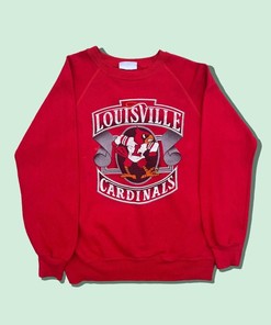 American College Sweatshirt Louisville Cardinals University Football Fans, Louisville College Sports Team