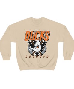 Anaheim Mighty Ducks HALLOWEEN Retro NHL Sweatshirt Hoodie TShirt For Hockey Lovers