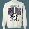 Anaheim Mighty Ducks Retro NHL Sweatshirt Hoodie TShirt For Hockey Lovers