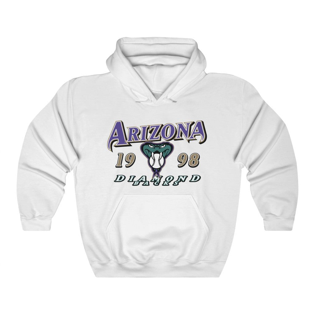Arizona Diamondbacks Vintage 90's MLB Hoodie Sweatshirt Sport Shirt - Image 2