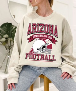 Arizona Football Team Sweatshirt, Retro Arizona Football Crewneck Sweatshirt, Arizona Football Fan, NFL Shirt