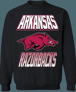 Arkansas Razorbacks Vintage NCAA Crewneck Sweatshirt Hoodie Shirt Gifts for Fans