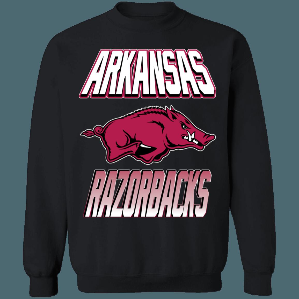 Arkansas Razorbacks Vintage NCAA Crewneck Sweatshirt Hoodie Shirt Gifts for Fans