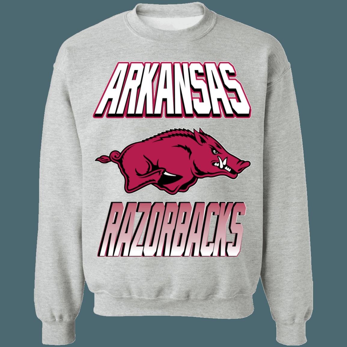 Arkansas Razorbacks Vintage NCAA Crewneck Sweatshirt Hoodie Shirt Gifts for Fans - Image 2