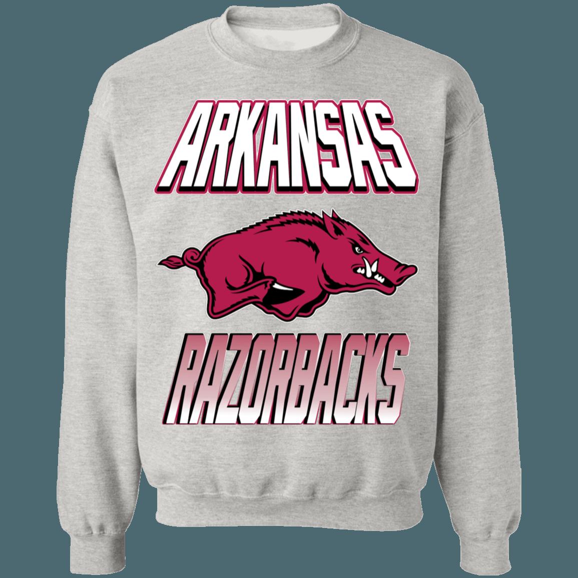 Arkansas Razorbacks Vintage NCAA Crewneck Sweatshirt Hoodie Shirt Gifts for Fans - Image 3