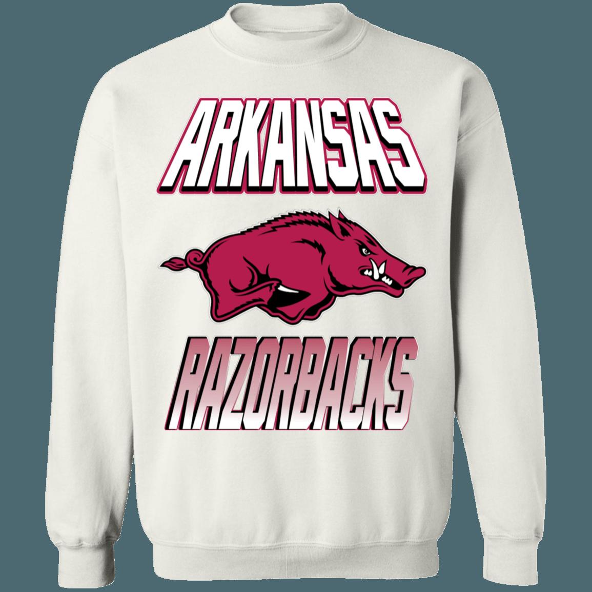 Arkansas Razorbacks Vintage NCAA Crewneck Sweatshirt Hoodie Shirt Gifts for Fans - Image 4