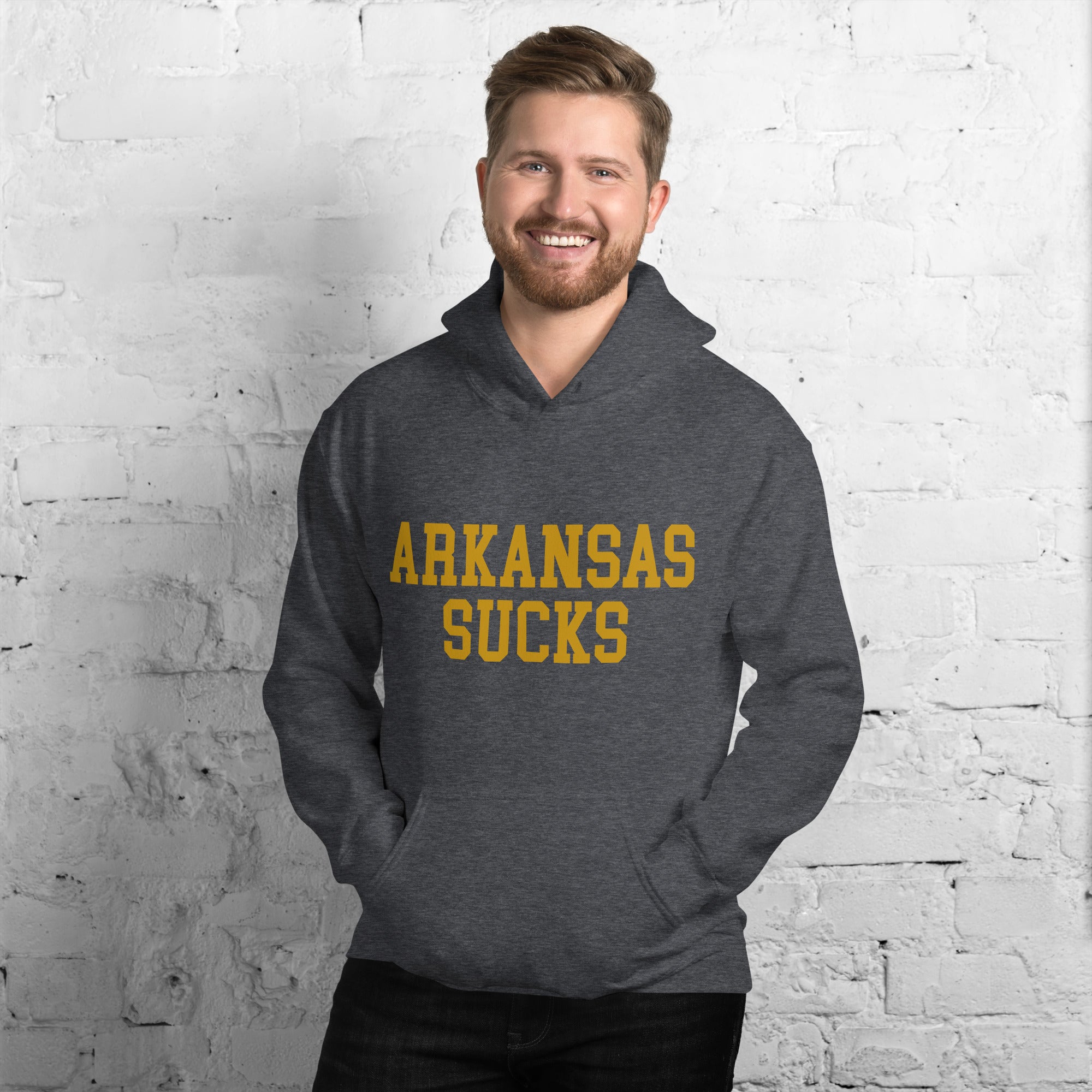Arkansas Sucks Missouri Rivalry Hoodie Sweatshirt Sport Shirt - Image 2