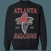 Atlanta Falcons Vintage 1960's NFL American Football Lover Sweatshirt Hoodie