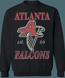 Atlanta Falcons Vintage 1960's NFL American Football Lover Sweatshirt Hoodie