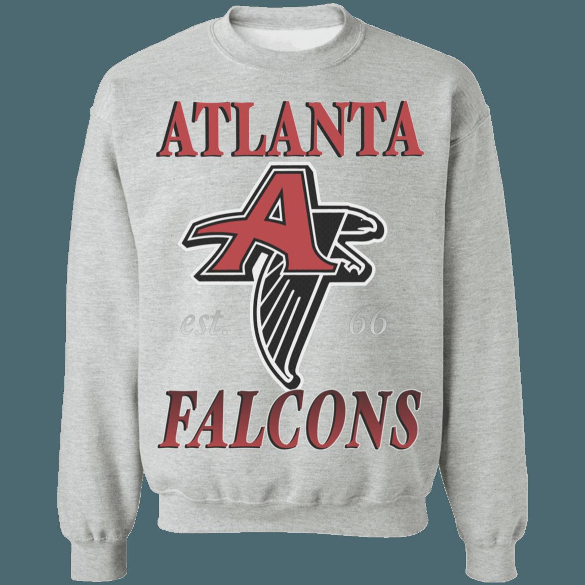 Atlanta Falcons Vintage 1960's NFL American Football Lover Sweatshirt Hoodie - Image 3