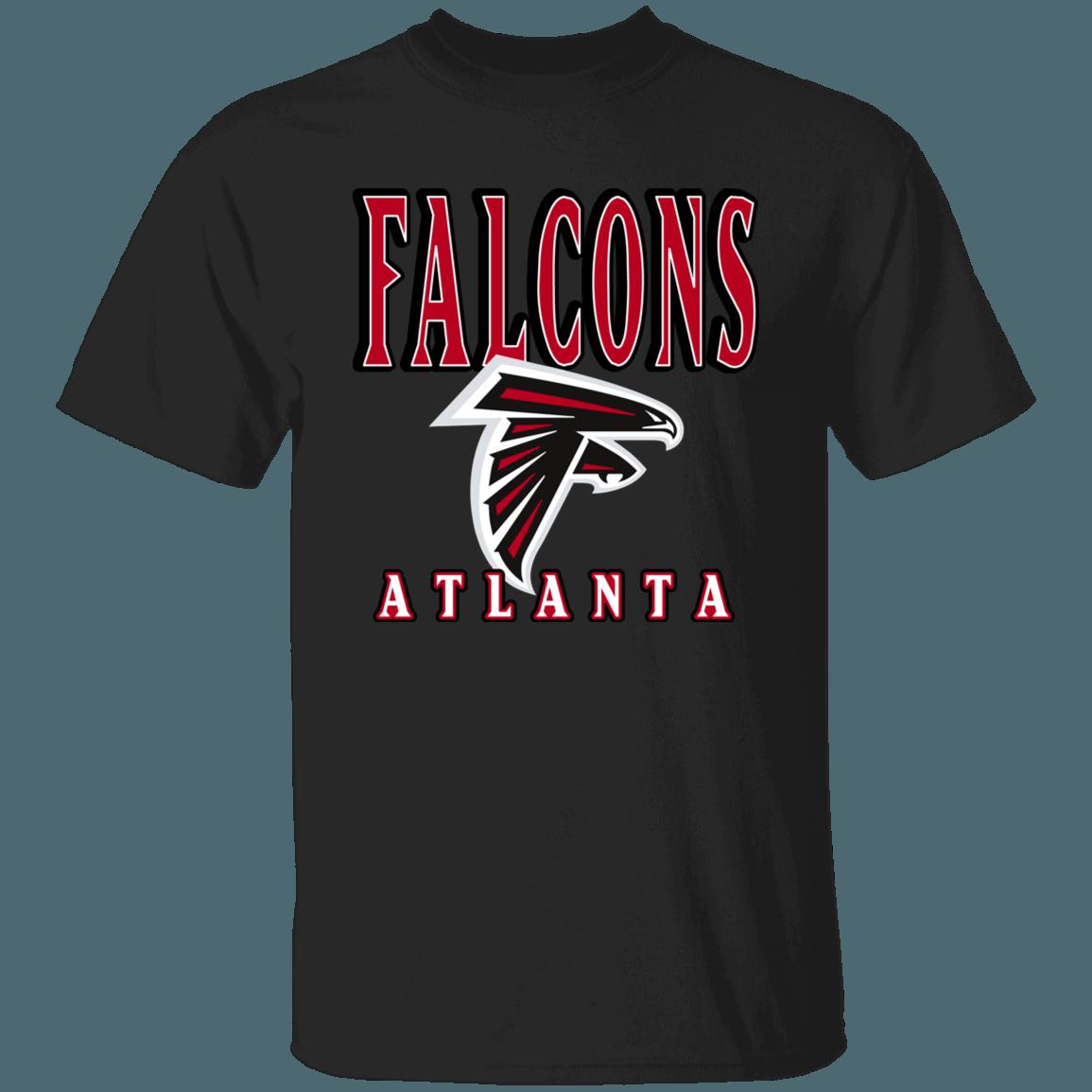 Atlanta Falcons Vintage NFL T-Shirt Sweatshirt Hoodie Gifts for Fans - Image 2