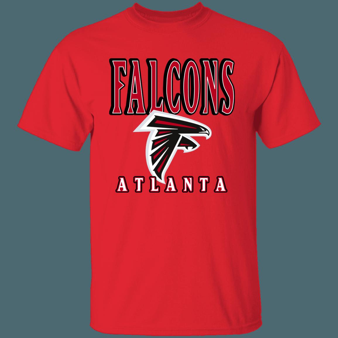 Atlanta Falcons Vintage NFL T-Shirt Sweatshirt Hoodie Gifts for Fans - Image 3