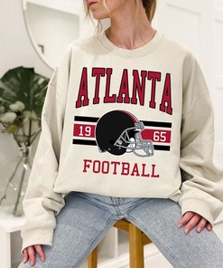 Atlanta Football Sweatshirt, Vintage Retro Atlanta Football Shirt for NFL Fans
