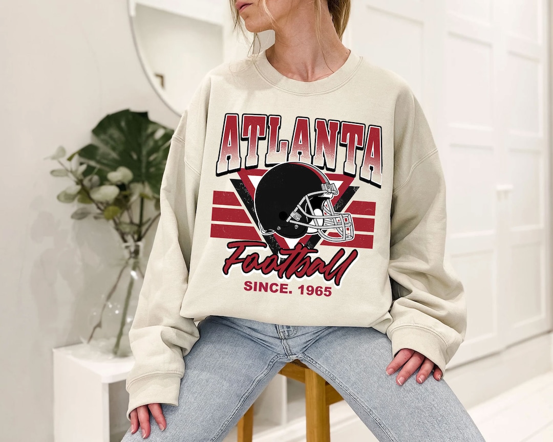 Atlanta Football Team Sweatshirt, Retro Atlanta Football Shirt for NFL Fans