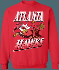 Atlanta Hawks 1970's Vintage NBA Sweatshirt Hoodie Shirt For NBA Fans