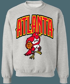 Atlanta Hawks 90's Cartoon NBA Vintage Sweatshirt Hoodie Shirt For NBA Fans