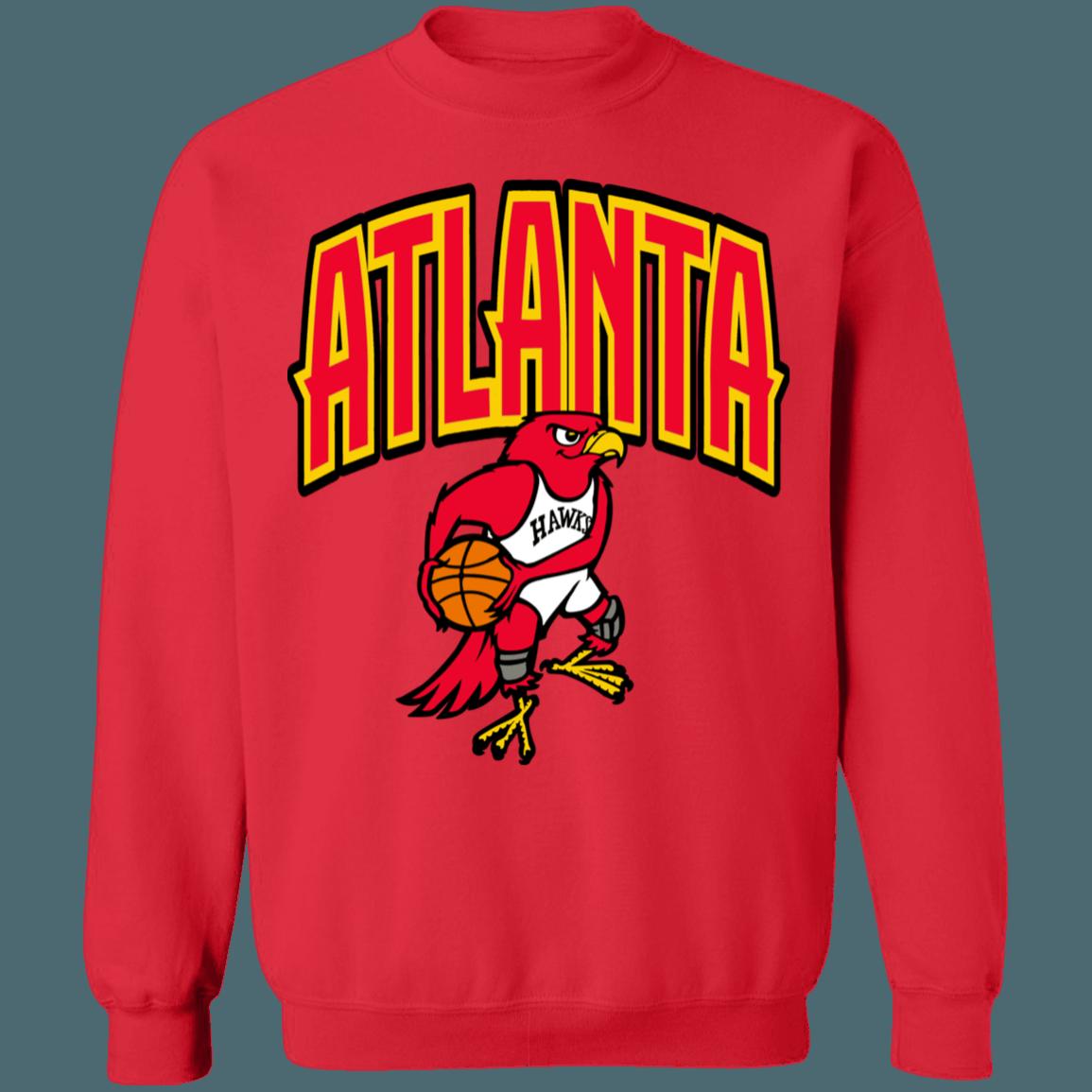 Atlanta Hawks 90's Cartoon NBA Vintage Sweatshirt Hoodie Shirt For NBA Fans - Image 2