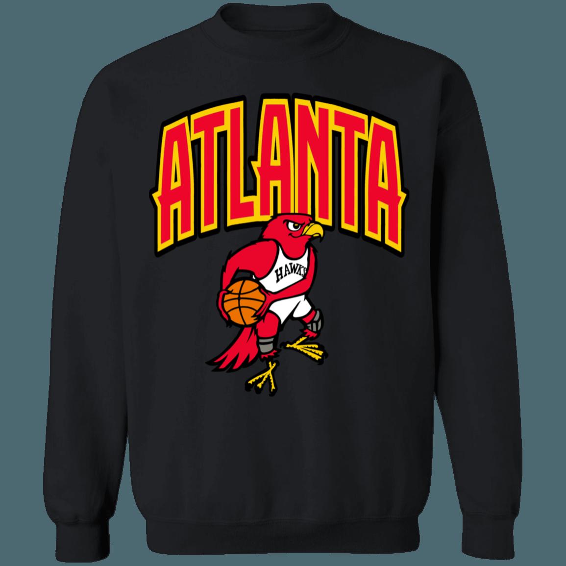 Atlanta Hawks 90's Cartoon NBA Vintage Sweatshirt Hoodie Shirt For NBA Fans - Image 3