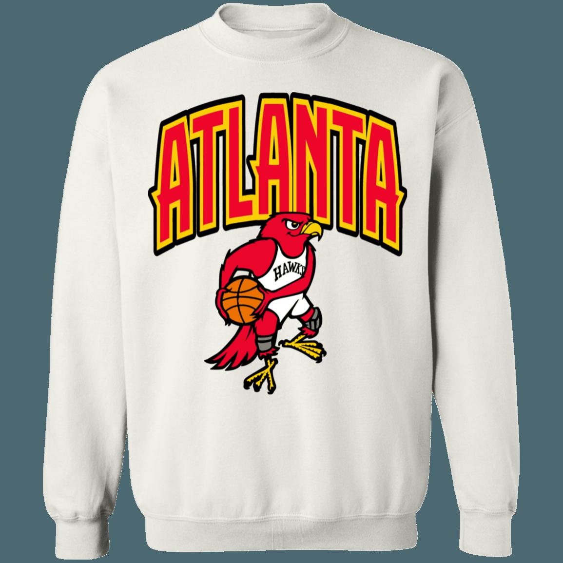 Atlanta Hawks 90's Cartoon NBA Vintage Sweatshirt Hoodie Shirt For NBA Fans - Image 4