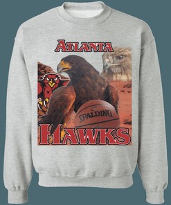 Atlanta Hawks Creature Collection Vintage NBA Vintage Sweatshirt Hoodie Shirt For NBA Fans