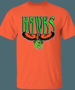 Atlanta Hawks HALLOWEEN Retro NBA Fan T-Shirt Sweatshirt Hoodie