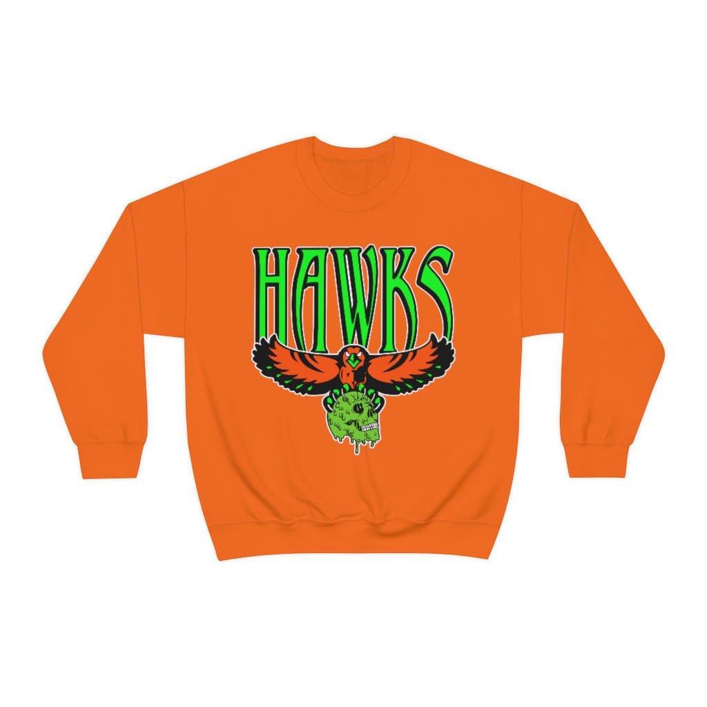 Atlanta Hawks HALLOWEEN Retro NBA Sweatshirt Hoodie Shirt For NBA Fans