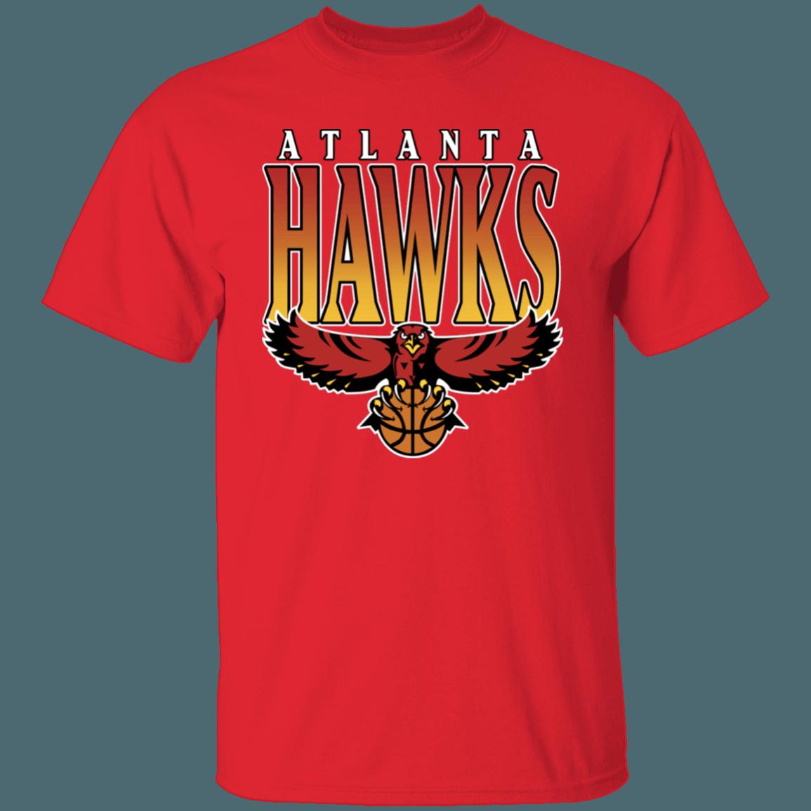 Atlanta Hawks Retro NBA Fan T-Shirt Sweatshirt Hoodie - Image 2